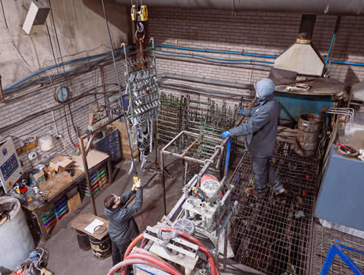 electroplating plant